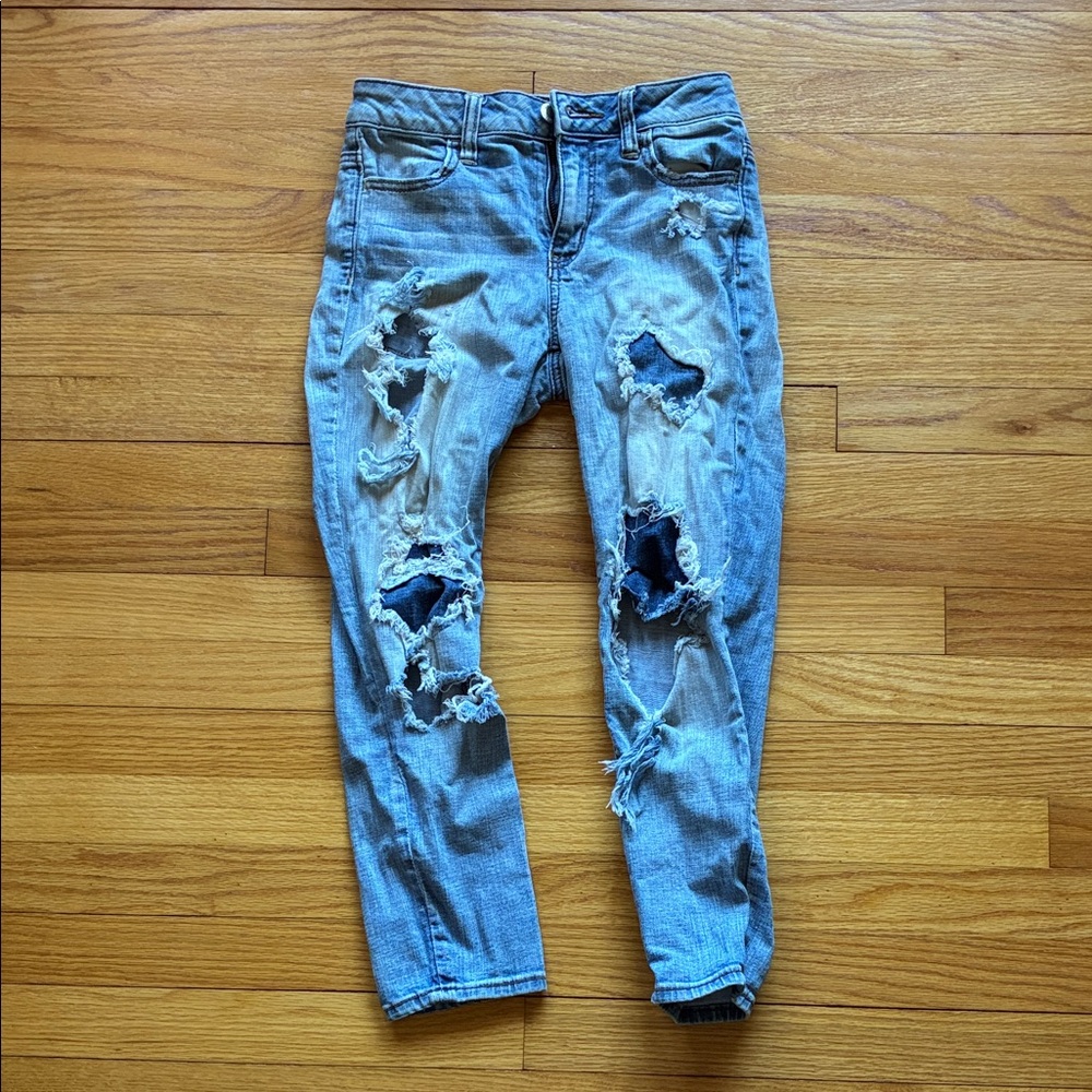 American Eagle Outfitters Light Blue Denim Jeans